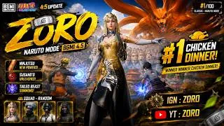 Thumbnail: ZORO ON FIRE! 30-Minute High Kill BGMI Gameplay | BGMI Naruto Event