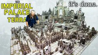 Thumbnail: The Imperial Palace is FINALLY FINISHED (for real) | The BIGGEST wargaming board in YouTube History!