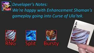 Thumbnail: "We're happy with Enhancement Shaman's gameplay"