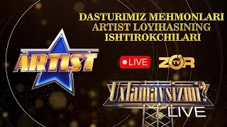 Thumbnail: UXLAMAYSIZMI? - DASTURIMIZ MEHMONLARI ARTIST LOYIHASINING ISHTIROKCHILARI (08.10.2023)