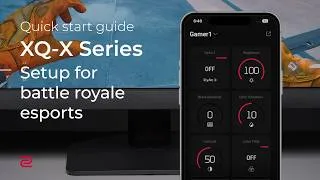 Thumbnail: ZOWIE XQ-X Series Gaming Monitor for Esports: Setup for battle royale esports