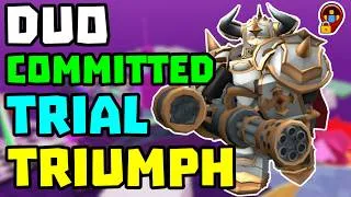 Thumbnail: DUO Committed Modifier Triumph + Full Guide | TDS Tower Defense Simulator