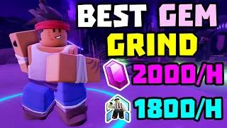 Thumbnail: SOLO Fast Best Gem Grind with Boomerang + Full Guide | TDS Tower Defense Simulator