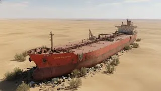 Thumbnail: Unbelievable! 103 Years old Oil Tanker Abandoned since 1920s Transformed into Desert Luxury Mansion
