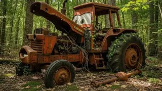 Thumbnail: Lightening McQueen Tractor Restoration- Forgotten for Decades in Forest Fully Restored to Farm Work