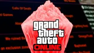Thumbnail: Analisando o iceberg problemático de GTA ONLINE