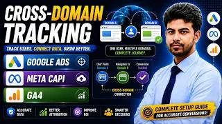Thumbnail: GA4 Cross-Domain Tracking: Google Ads & Meta Conversions API