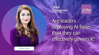 Thumbnail: Are leaders deploying AI faster than they can effectively govern it? With Zahra Shah