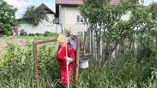 Thumbnail: Hoeing potatoes at 6AM — so they’re BETTER than the NEIGHBOR’S!