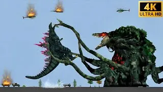 Thumbnail: Can BIOLLANTE Defeat GODZILLA... and Survive a Nuclear Bomb? 😱☢️