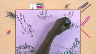 Thumbnail: Sketch It   Raining Cats and Dogs