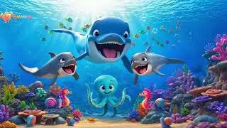 Thumbnail: Ziggy and the Numbers of the Blue Sea 🔢🐙 | Learn to Count Song for Kids  #KidsSong #CountingSong