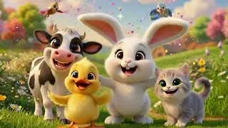 Thumbnail: Bounceford and Friends – Fun Animated Dance Song for Kids 🐰🎶