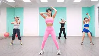 Thumbnail: 40 Minute Dance Workout At Home | Exercise To Lose Weight FAST | Zumba Class