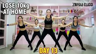Thumbnail: LOSE 10kg AT HOME - DAY 13 l 30 Days Fastest Total Body Fat Burning Workout l Zumba Class