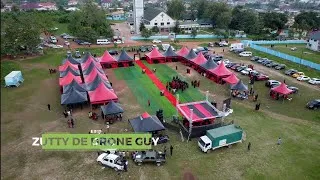 Thumbnail: Uncut video at a funeral- Drone
