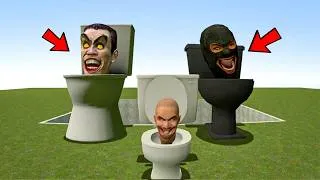Thumbnail: SPARTAN vs ALL Skibidi Toilets – Giant Pit Kick Chaos in Garry's Mod!