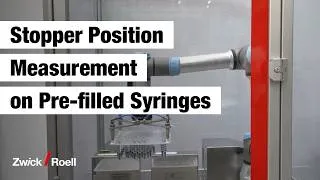 Thumbnail: Stopper Position Measurement on Pre-filled Syringes (PFS) with roboTest N