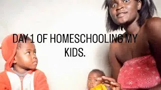 Thumbnail: Homeschool Day with My Babies | Life in Our African Village #villagelife #singlemom #homeschooling