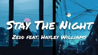 Thumbnail: Zedd - Stay The Night (Lyrics) feat. Hayley Williams