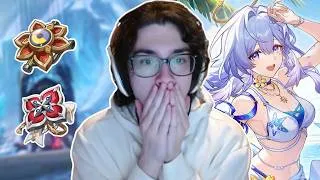Thumbnail: Quick Snezhnaya Grinding & Reacting To The HSR 4.5 Livestream! | Genshin & HSR