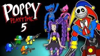 Thumbnail: 어몽어스 VS Poppy Playtime 5 | Among Us Animation Ep2