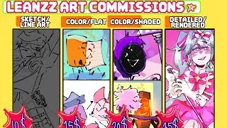 Thumbnail: LEANZZ - ART COMMISSIONS