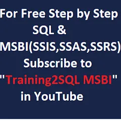 Avatar of Training2SQL MSBI