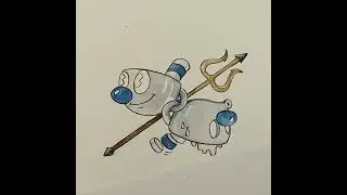 Thumbnail: Cuphead watercolor behind the scenes video