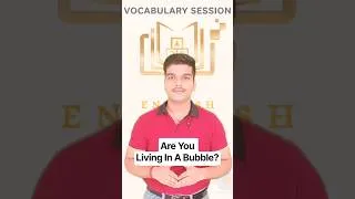 Thumbnail: Learn English With Rashmika Mandanna | Living In A Bubble Means | #shorts #viral #rashmikamandanna