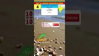 Thumbnail: 10 Longest Beaches In India #shorts