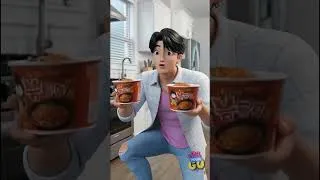 Thumbnail: Rumi’s Spirit Craves Noodles! 😂 #shorts