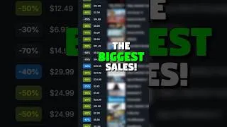 Thumbnail: The BEST way to find EVERY game on sale right now! #steam