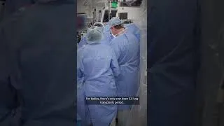 Thumbnail: A double lung transplant gave this baby a new lease on life.