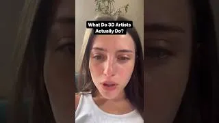 Thumbnail: What do 3D Artists Actually Do⁉️ (sorry lol)