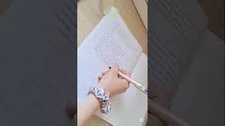 Thumbnail: 🎀 Taking notes 📝 #aesthetic #schoolwork #aestheticgirl #handwriting