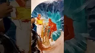 Thumbnail: Dark Horse Oil painting Process Video Part 28