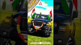 Thumbnail: Modified Mahindra Thar 😈 Car Games: Indian Cars Blac.(Gadi Wala Game) -#trending #thar #game #car