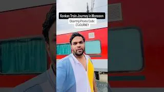 Thumbnail: TRIVANDRUM RAJDHANI 1st AC Train Journey in Konkan in Monsoon ❤️ #indianrailways