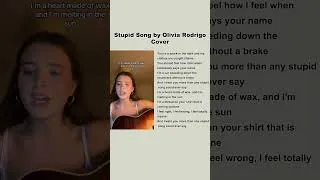 Thumbnail: Cover - Stupid Song By Olivia Rodrigo #music #cover #coversong