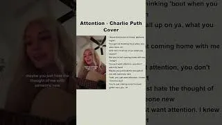 Thumbnail: Cover - Attention (Charlie Puth) #music #cover #coversong