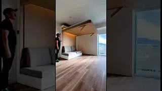Thumbnail: amazing space saving furnitures #usa #shorts #trollface