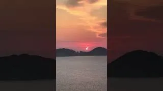 Thumbnail: Sun eclipse over Palmarola island, Ponza, Italy