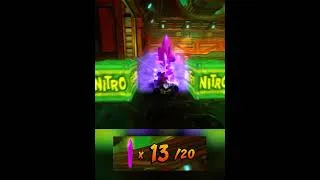 Thumbnail: Magnetic Mayhem Crystal Challenge #crashbandicoot   #shorts