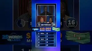 Thumbnail: The smallest clue can make the biggest difference. If they guess all 10 words they go home with $10K