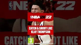 Thumbnail: Catch & Shoot like #KlayThompson in #NBA2K22 by using these 3 badges 🙌🏀