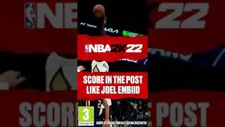 Thumbnail: These are the badges to use if you want to score in the post like #JoelEmbiid when playing #NBA2K22