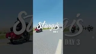 Thumbnail: The Sturgis road trip continues! Day 3, the 2LaneLife crew drops the hammer. #shorts #shortsviral