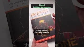 Thumbnail: RPM is the last physical, English PlayStation magazine in the world. Written by #PlayStation fans