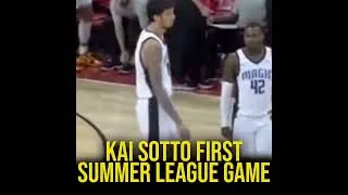 Thumbnail: Kai Sotto Unang Game sa Summer League #sports #shorts